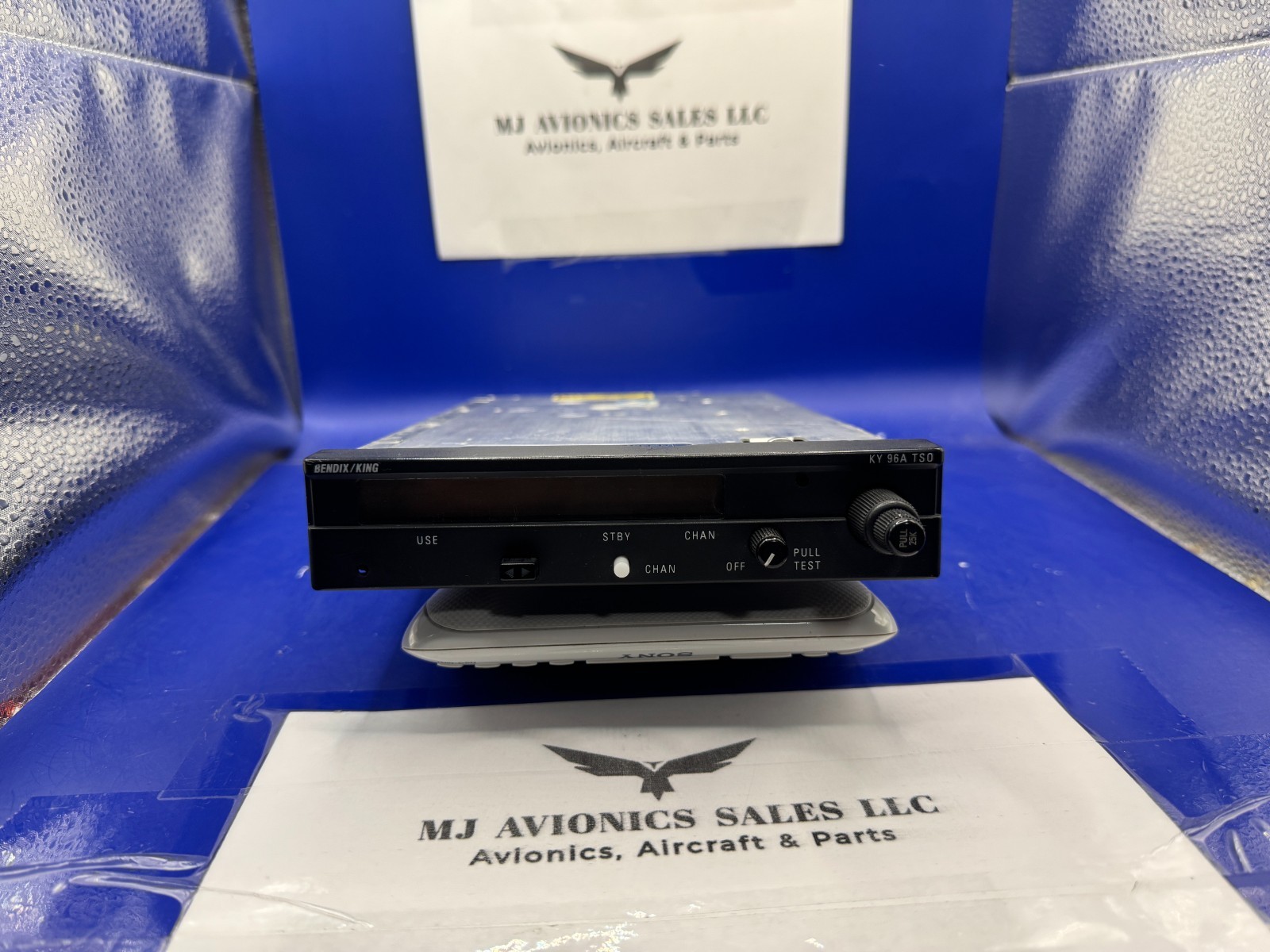 BENDIX/KING KY 96A 28 VDC P/N 064-1052-70 WITH  FAA FORM 8130-3