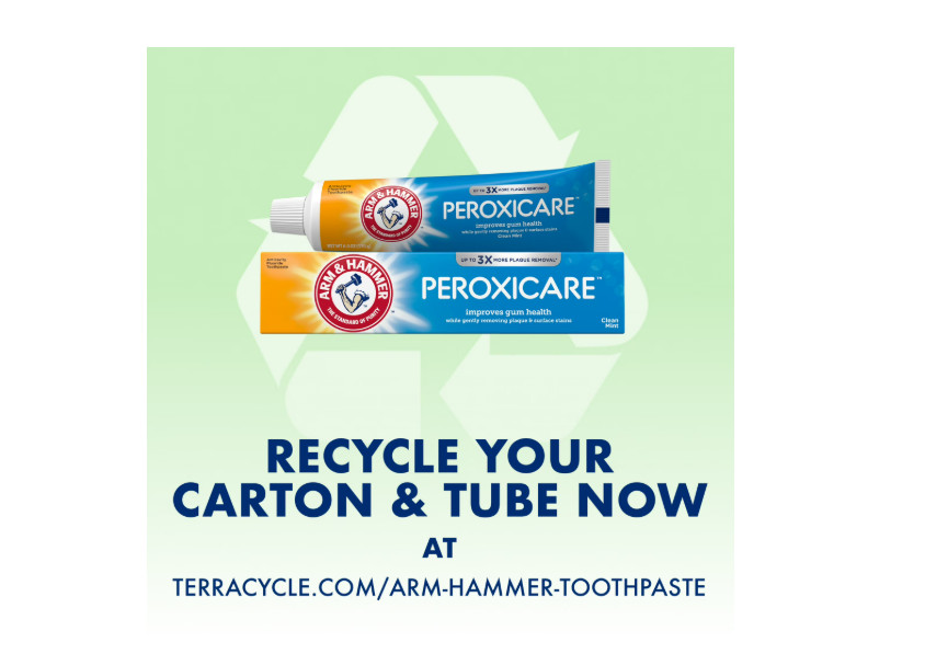 ARM & HAMMER Peroxicare Toothpaste, TWIN PACK (Contains Two 6Oz Tubes) – 4PACK