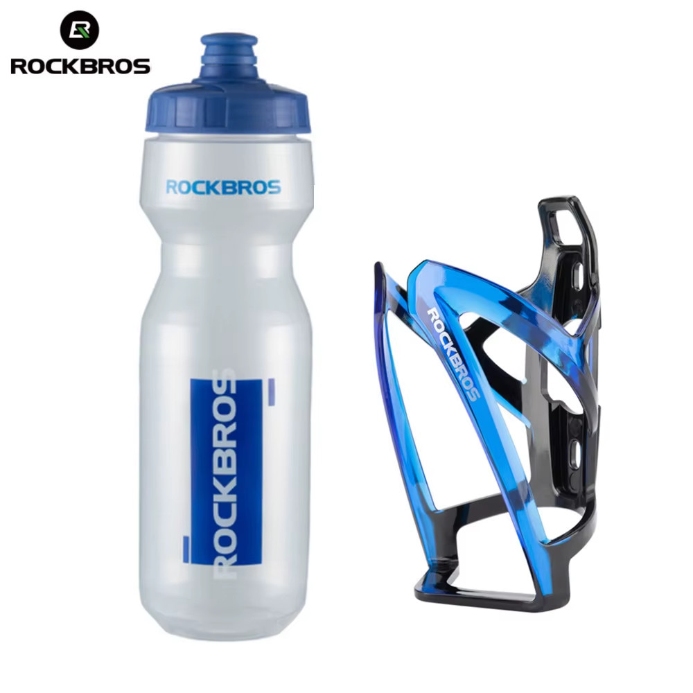 750ML Cycling Water Bottle with Cage Holder Set US