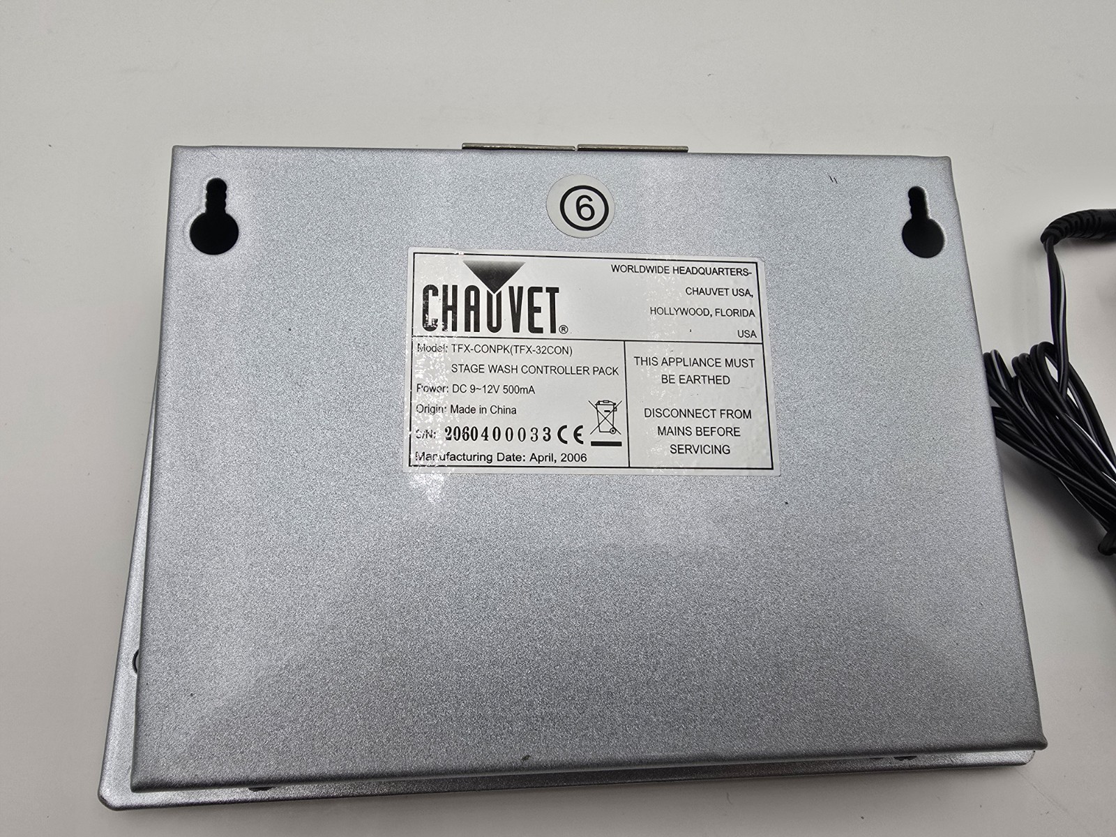 Chauvet TFX-32CON Stage Wash Controller Pack Light Controller