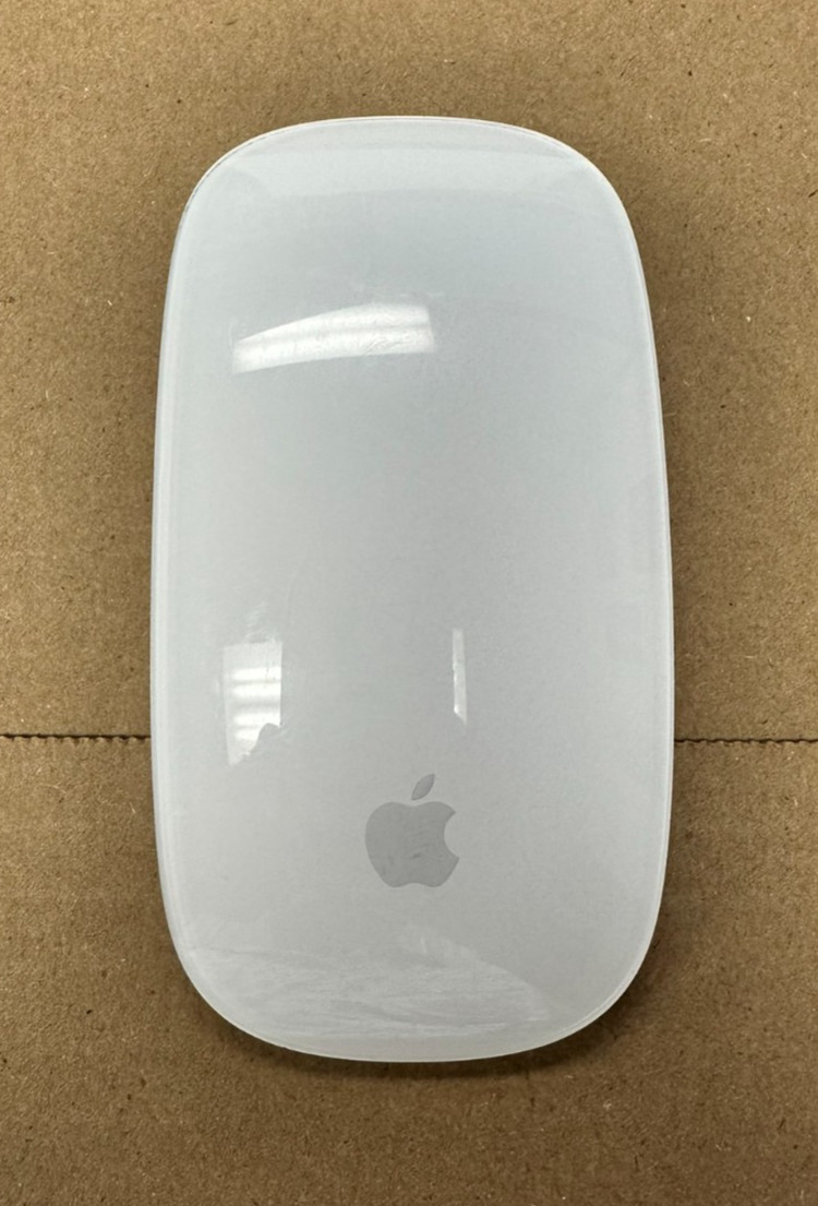 Apple Magic Mouse 2 A1657 White Silver Bluetooth Wireless Rechargeable Tested