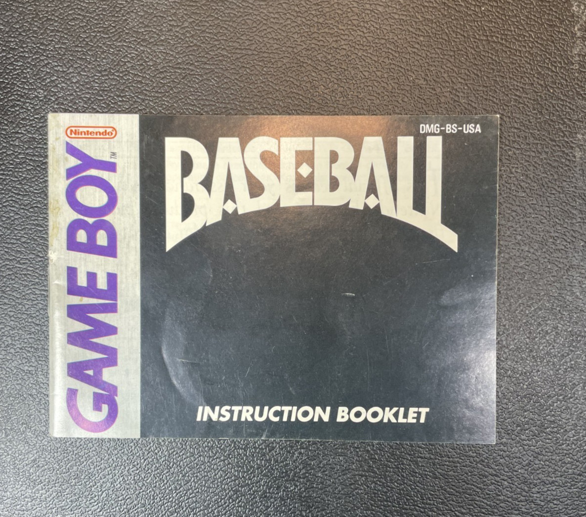 Nintendo Game Boy Baseball Manual Only ~ Instruction Booklet ~ DMG-BS-USA-1