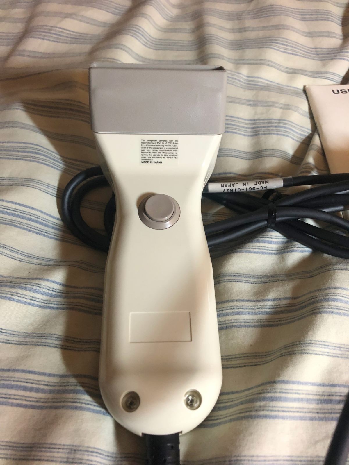 Opticon Hand-Held CCD Wedge Interface 25-WEDGE-06 Ver 5.0 Barcode Scanner Reader