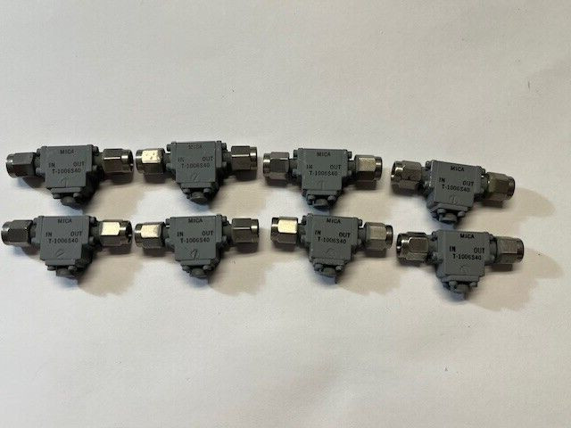 MICA T-1006S40 RF Isolator, LOT OF 8