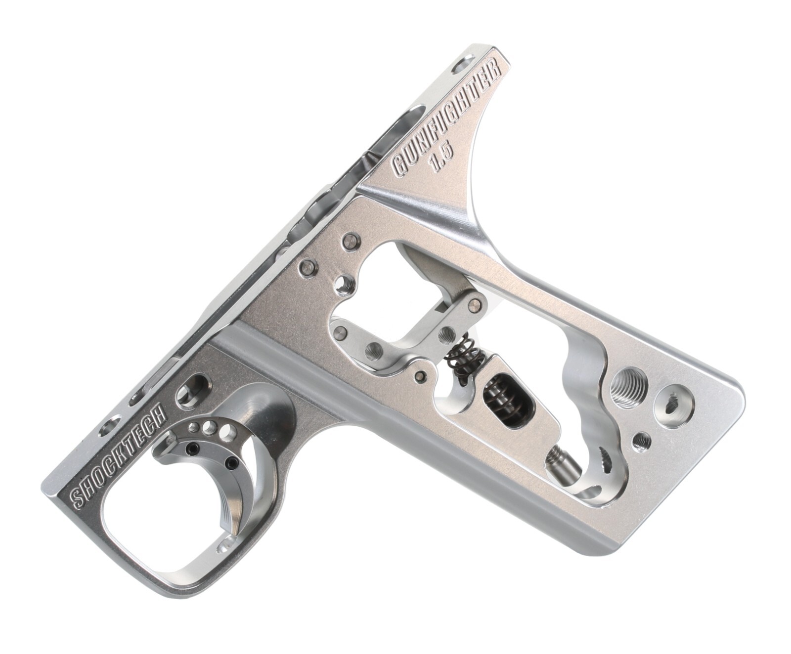 SHOCKTECH GUNFIGHTER 1.5 AUTOCOCKER FRAME CLEAR PAINTBALL