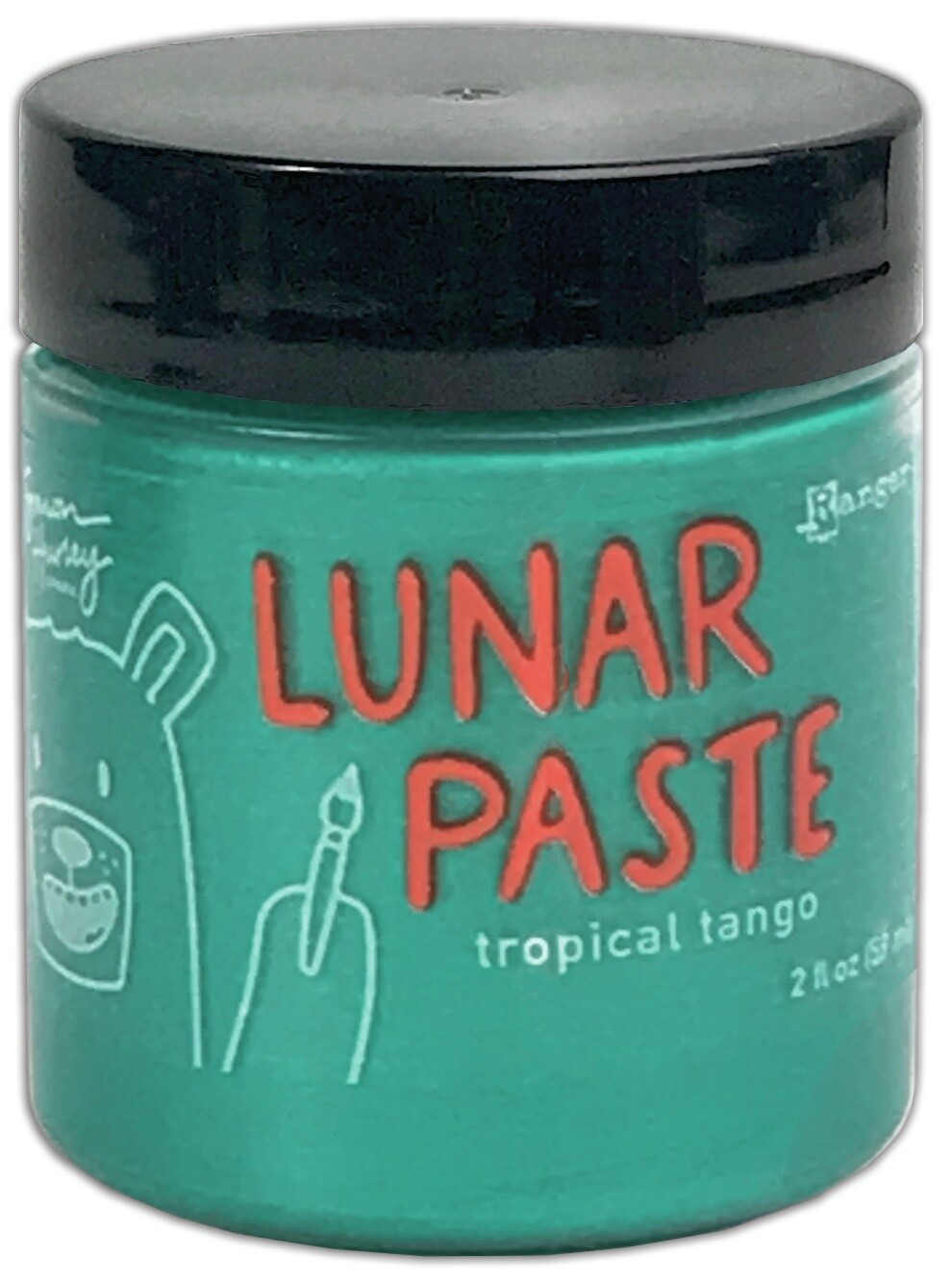 Simon Hurley create. Lunar Paste 2oz-Tropical Tango (Pack of 3)