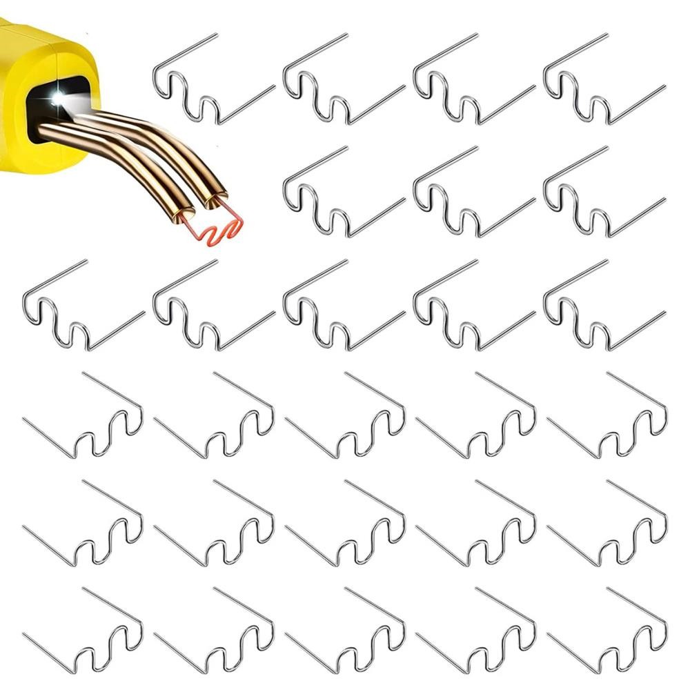 500PCS Hot Stapler Staples Repair Kit For Plastic Welder Gun Car Bumper Fender ！