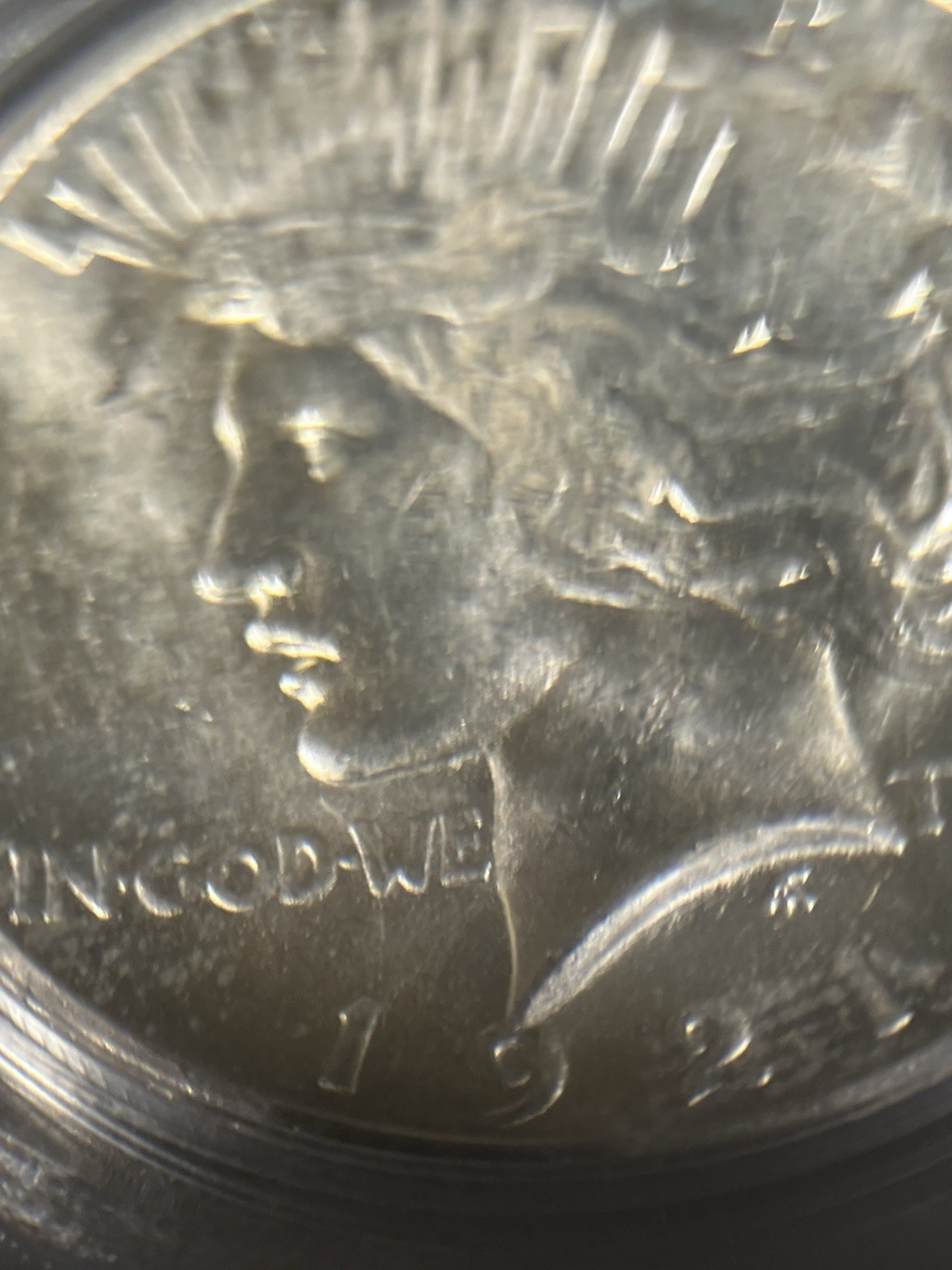 1921 $1 PCGS MS64 High Relief
