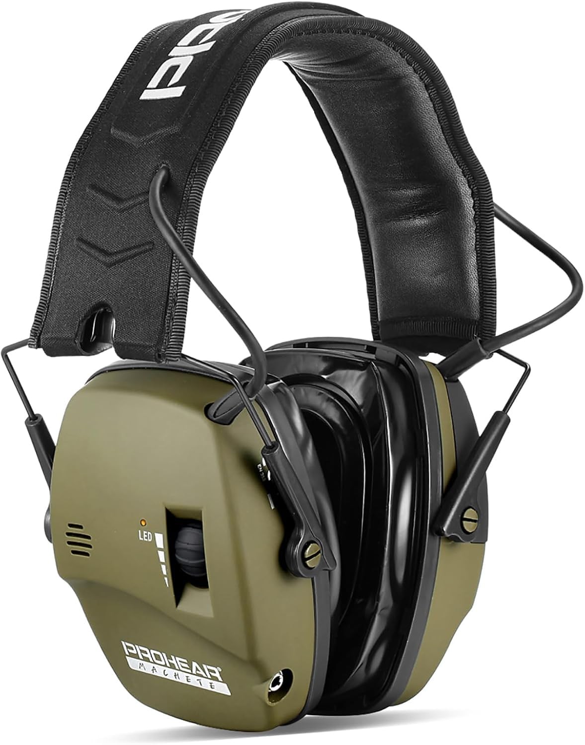 PROHEAR Digital Electronic Shooting Ear Protection Muffs with GEP02 Gel Ear