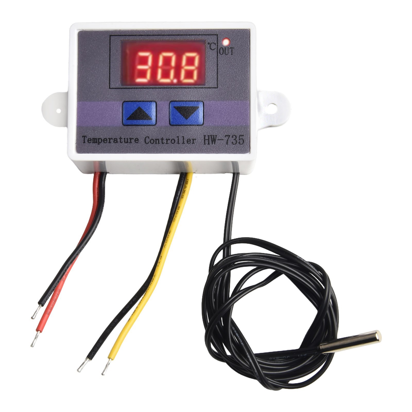 Digital LED Temperature Control Thermostat fit for Poultry Incubators and More