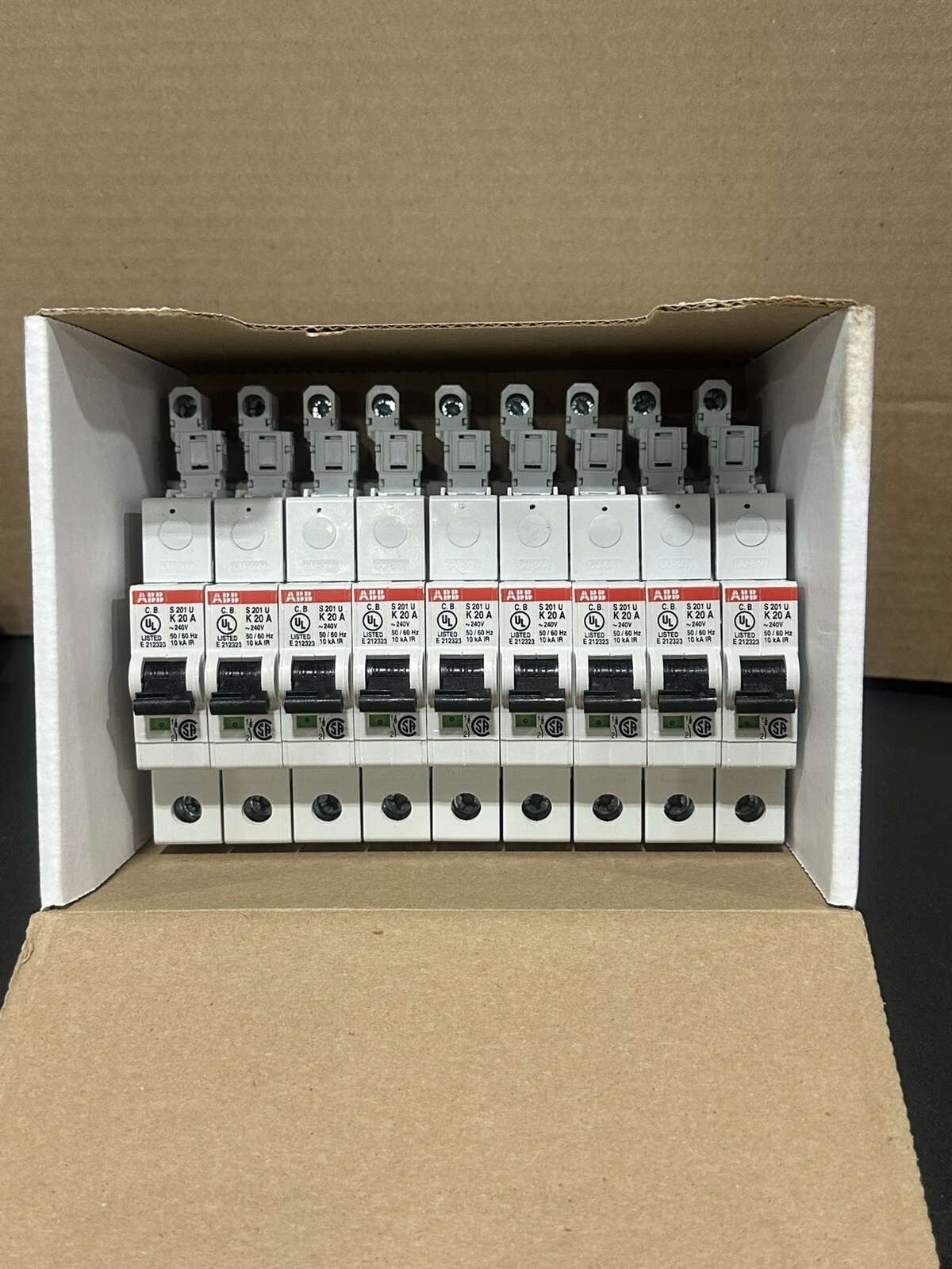 1 NEW ABB PL701U-K20 9 Pieces Circuit Breaker