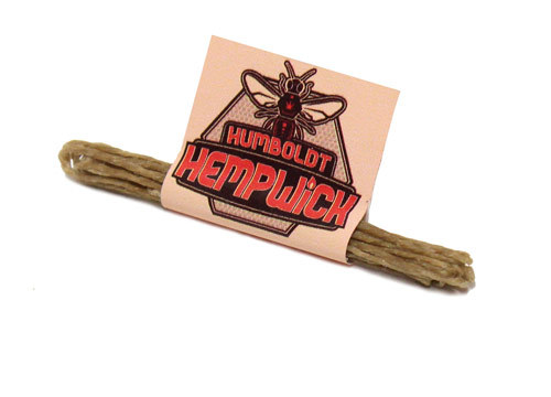 Humboldt Hemp Wick® - 5 Feet - FINE FLAME - 0.5mm - Hempwick Lighter