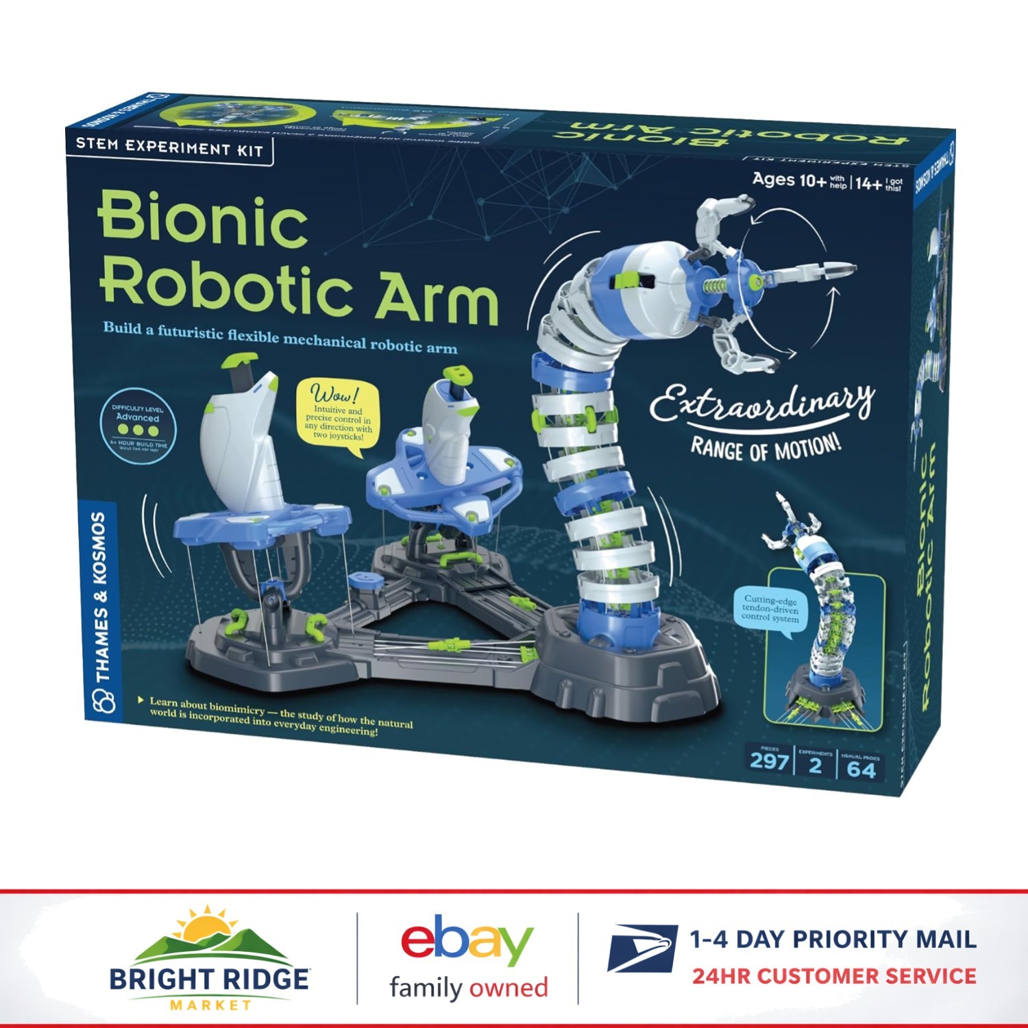 Educational Mechanical Arm Kit for Kids, Explore Robotics and Engineering