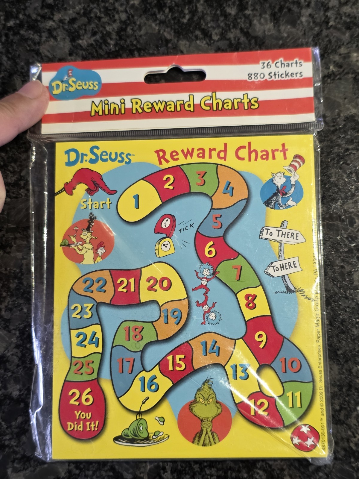 Teacher Cards Dr. Seuss Mini Reward 36 Charts Game Grinch 880 Stickers Eureka