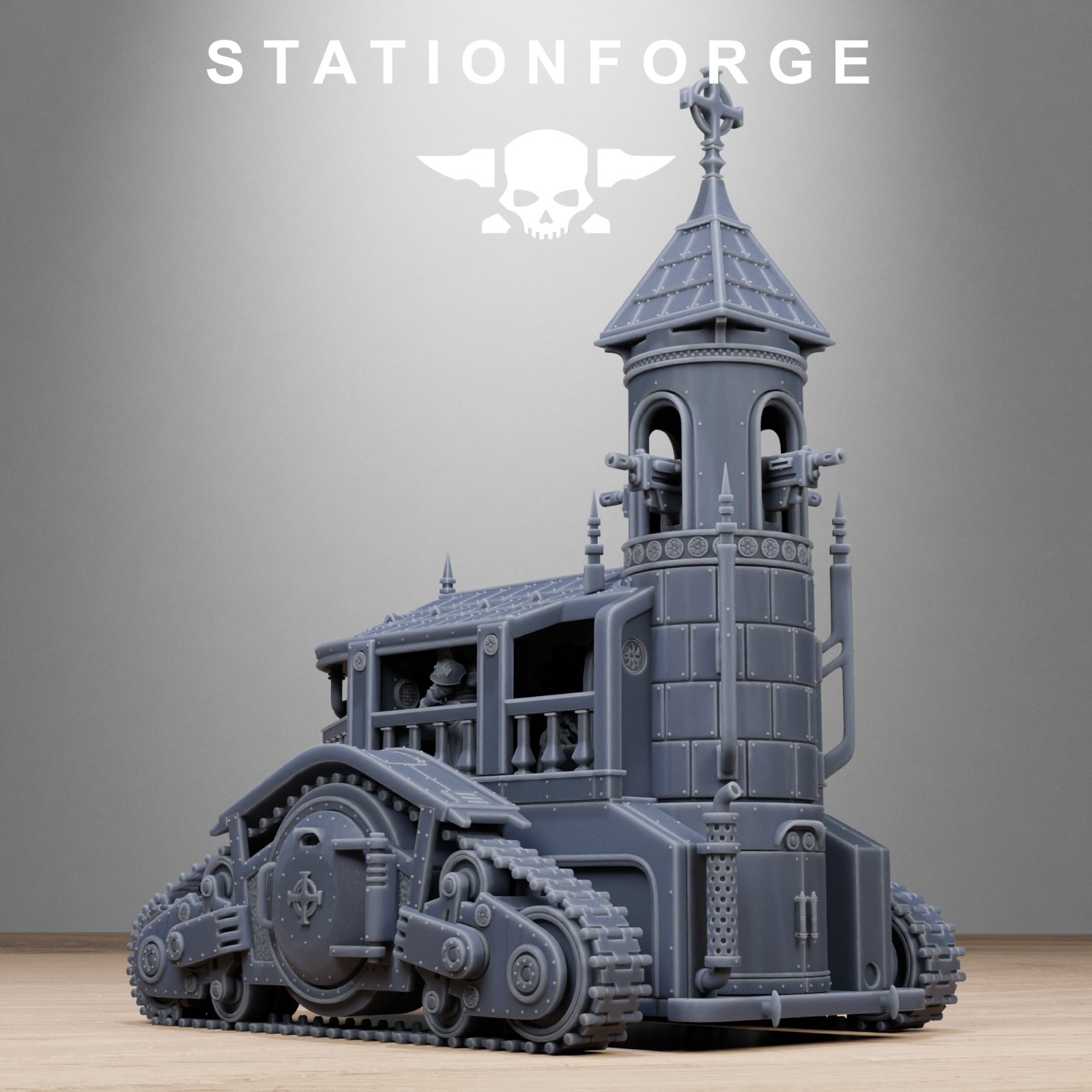 The Voladites Heavy Tank from Station Forge 32mm