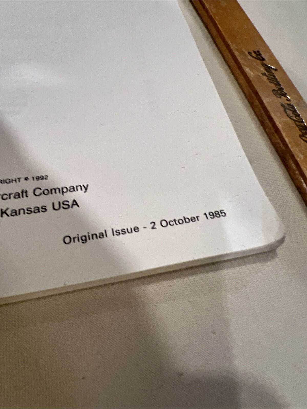 Pilot Safety and Warning Supplements by Cessna D5099-13, 1985 Issue