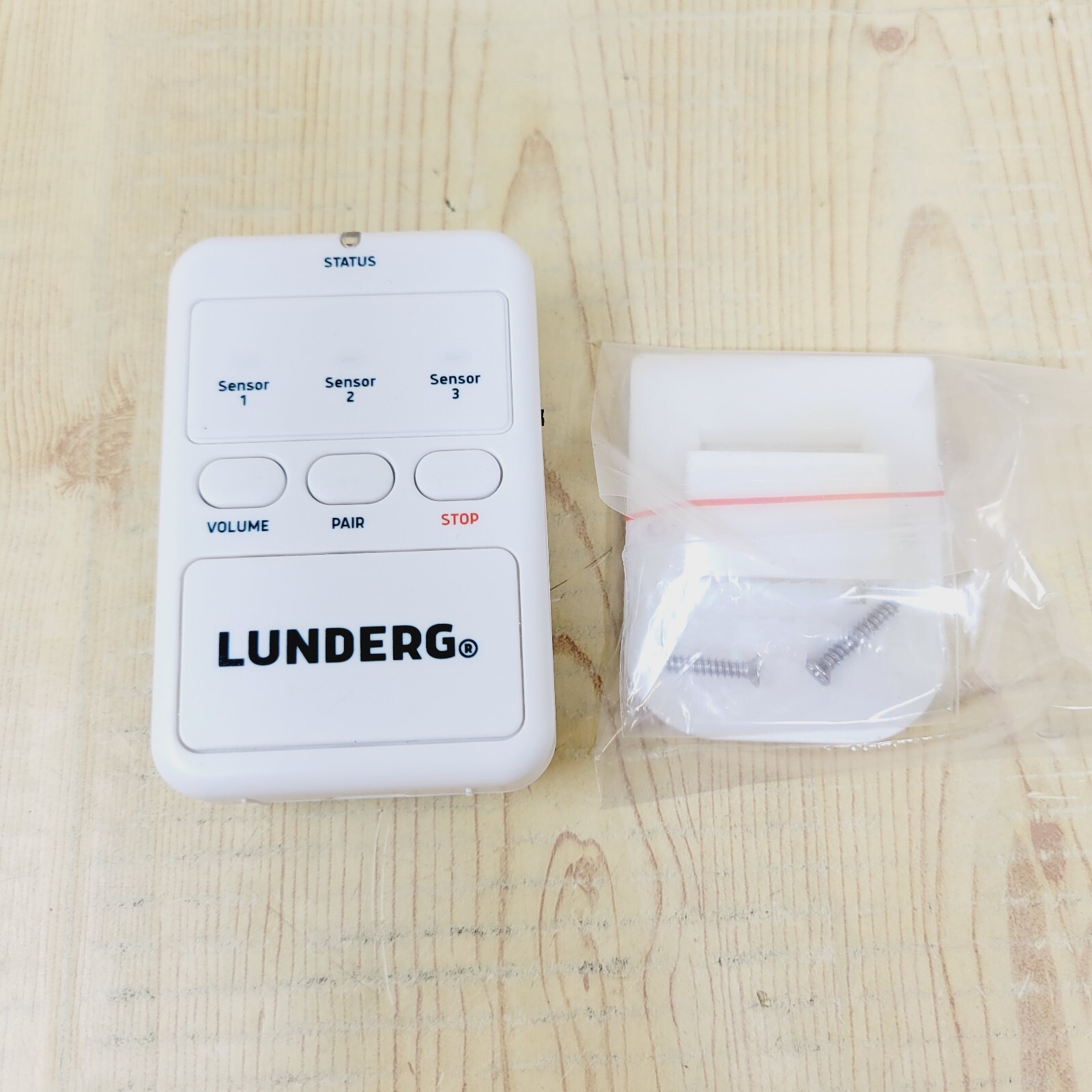 Lunderg Early Alert Bed Alarm System Wireless Bed Sensor Pager & Wall Mount