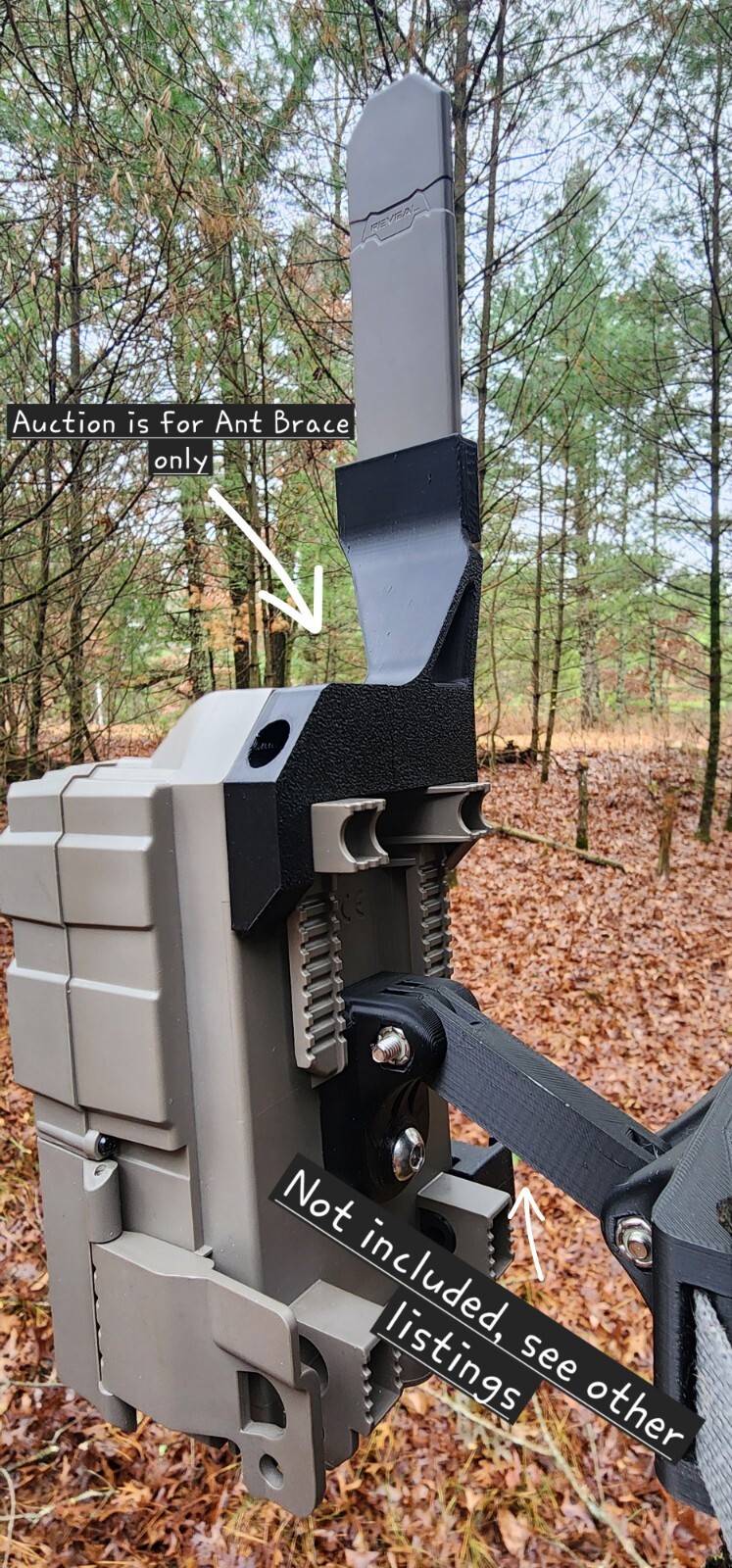 Tactacam Reveal 3.0 Antenna Brace - Installs in seconds