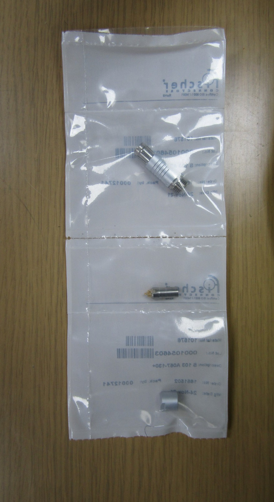 😏 NEW CABLE MOUNTED STRAIGHT PLUG PUSH-PULL S 103 A057-130+