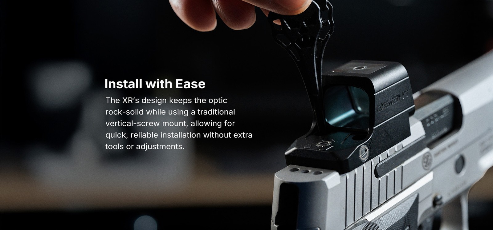 Osight XR Multi-Reticle Enclosed Pistol Optic