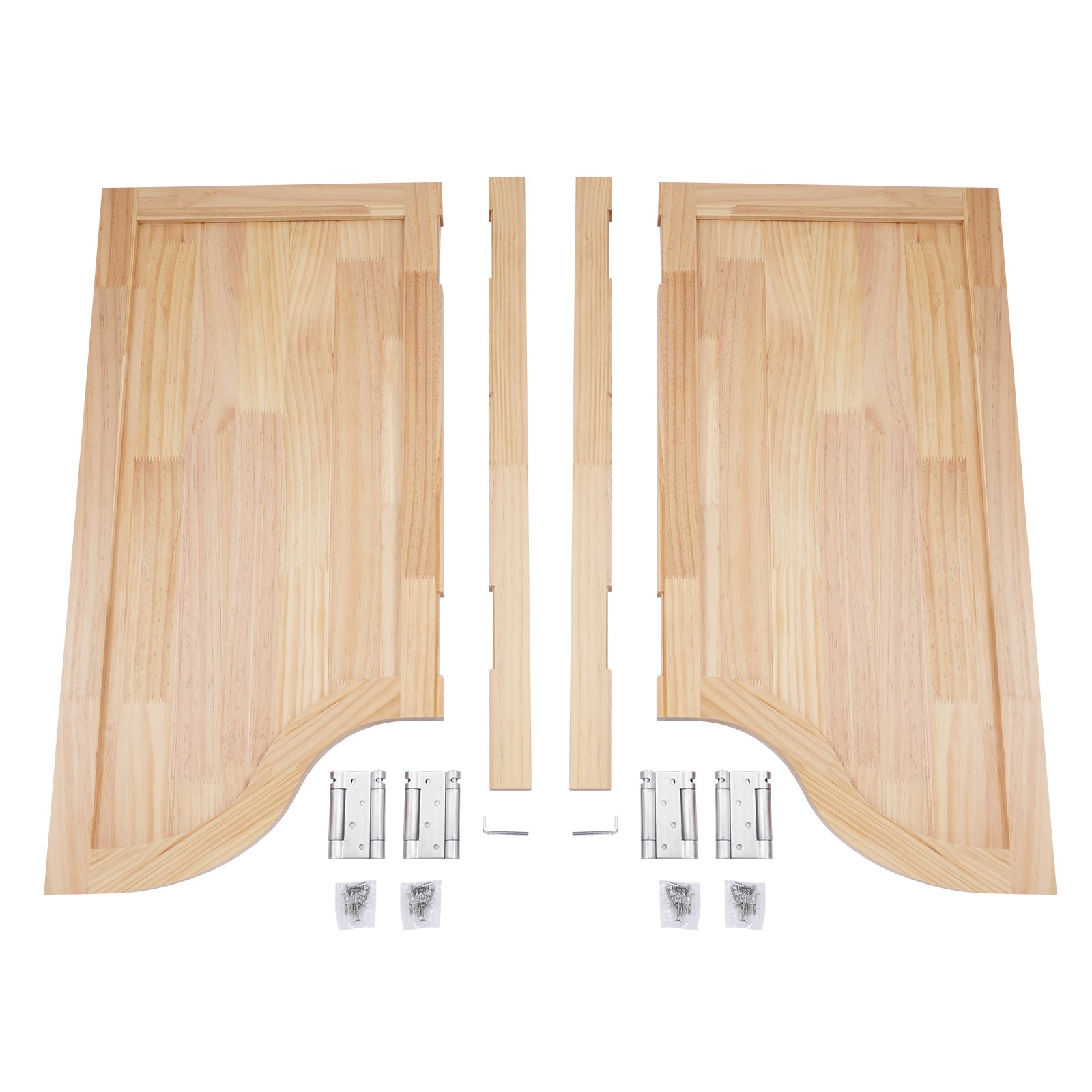 Partition Door 100*90cm/39.37*35.43in for Shop Entrance Partition Decor Door