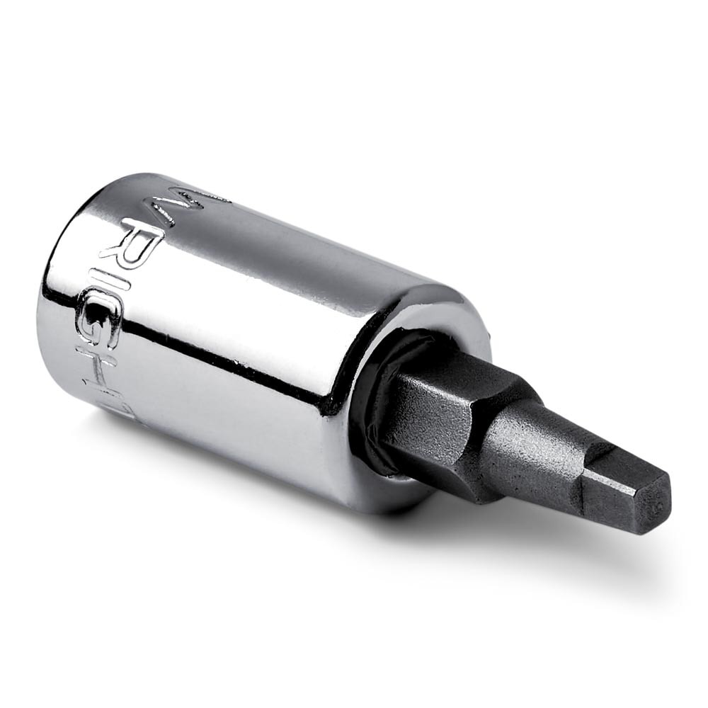 Wright Tool 2270 1/4" Drive Square Bit (Robinson) Socket with bit R0