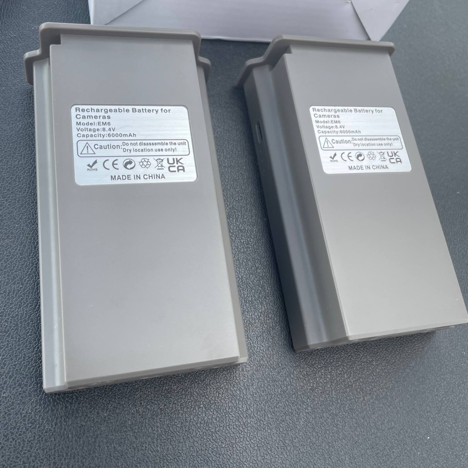 2 Pack New Rechargeable Battery Pack for Trail Cameras