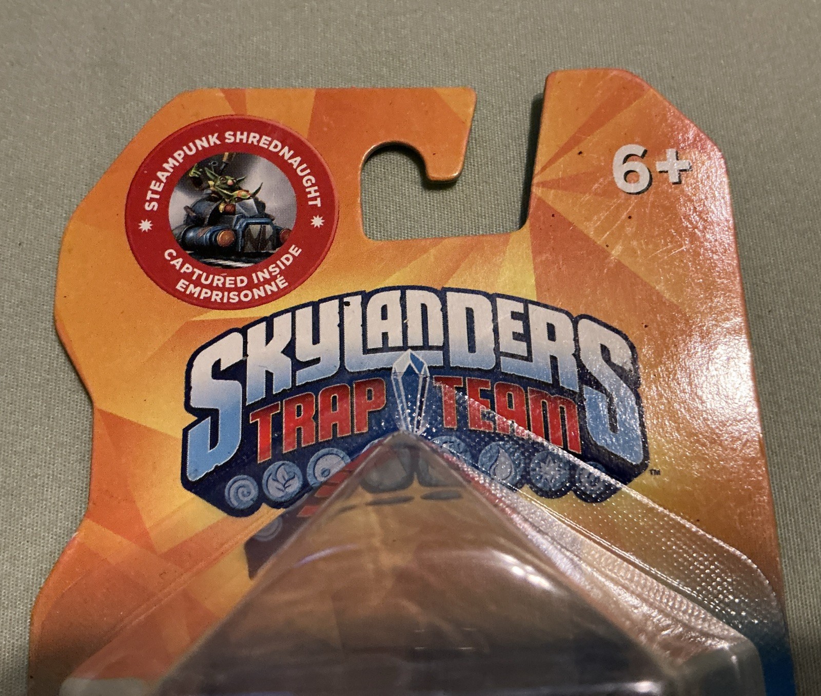 Skylanders Trap Team Tech Flying Helmet Trap w/ Steampunk Shrednaught inside