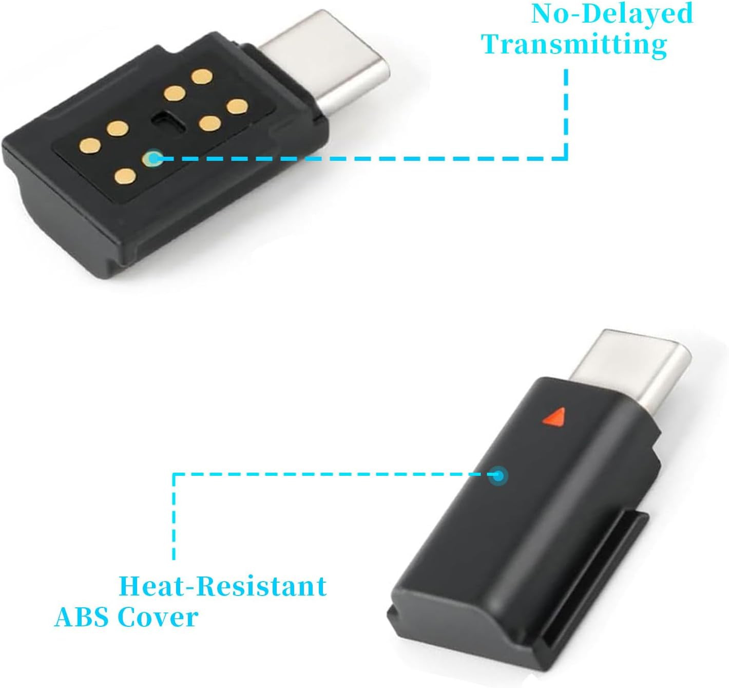 Replacement for DJI Mic 2 Type-C Adapter, Wireless Microphone Receiver