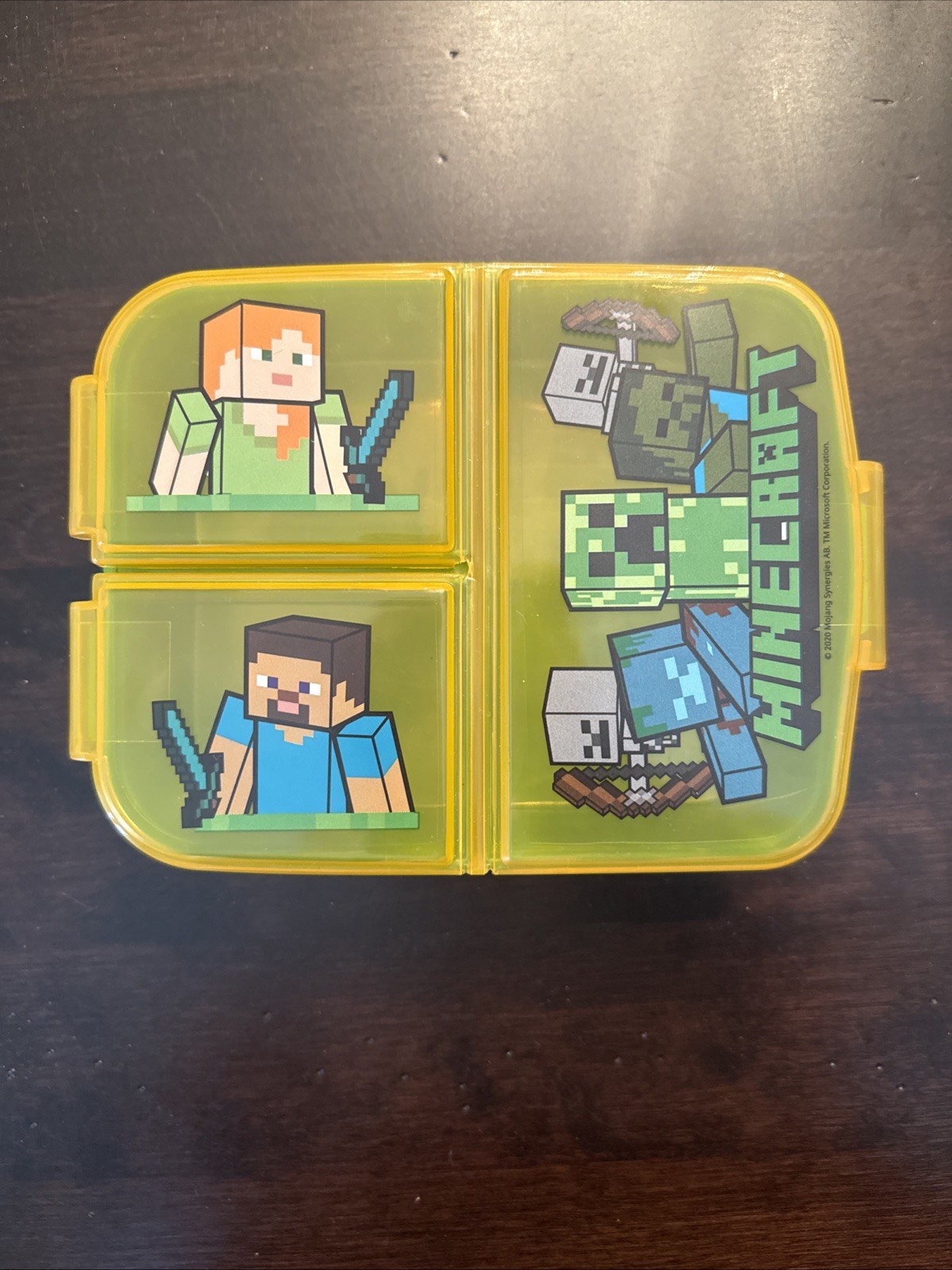 Stor Minecraft Multi Compartment Sandwich Box
