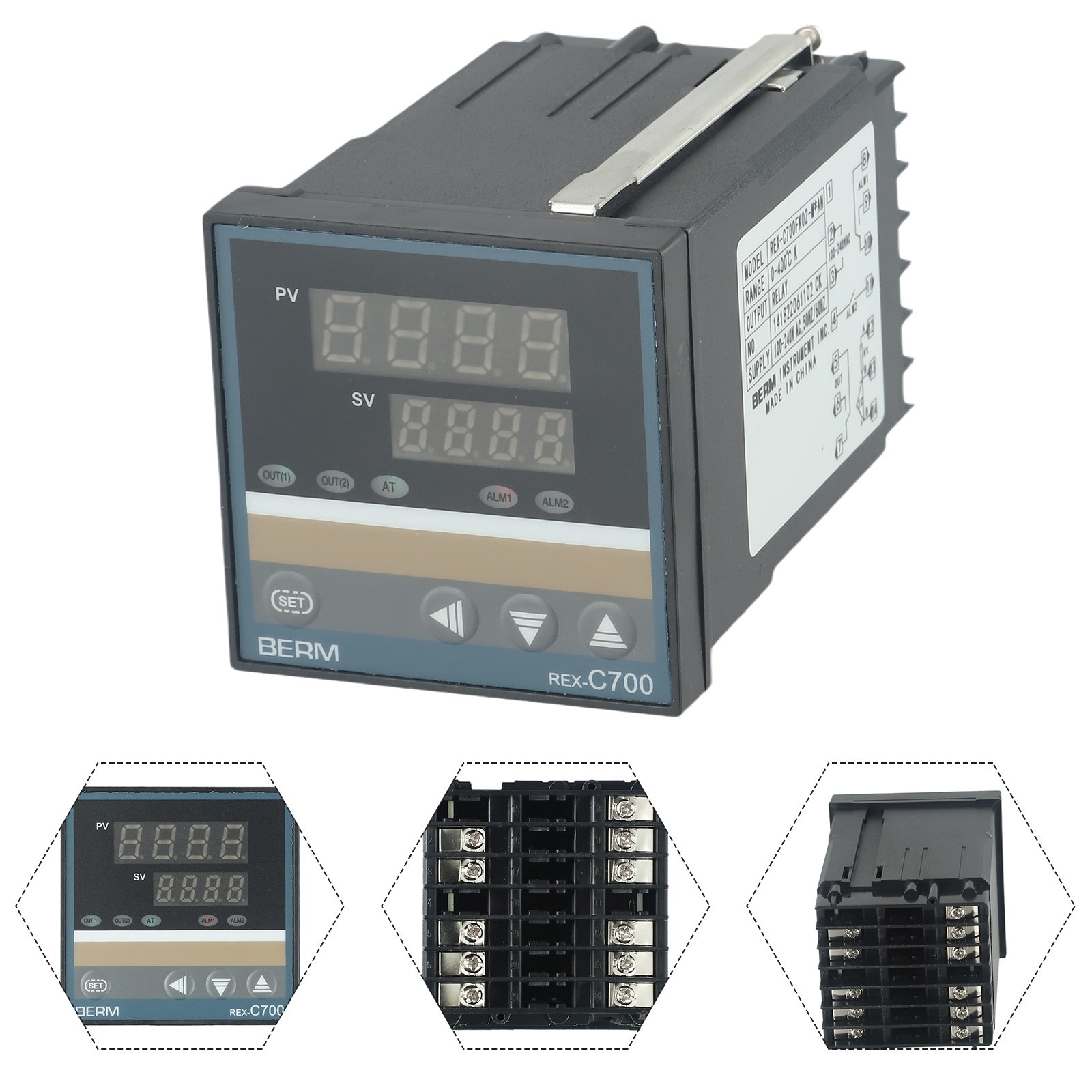 Efficient REXC700 M*AN PID Control Temperature Controller Relay Output