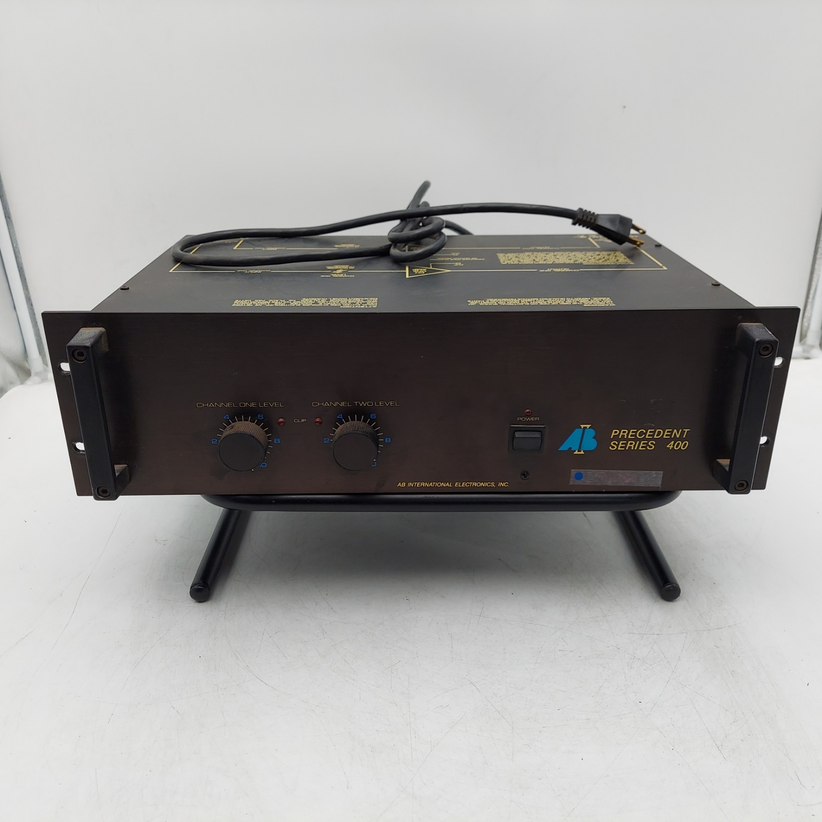 AB International Precedent Series 400 Two-Channel Power Amplifier 2-Ch