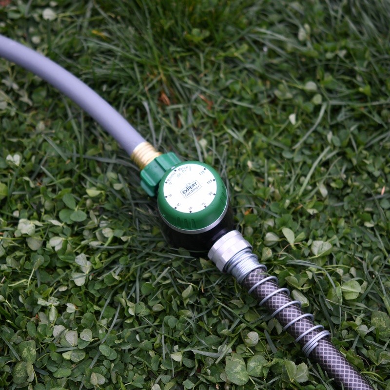 Mechanical Watering Timer Controller Analog Dial Faucet Garden Hose Attachments