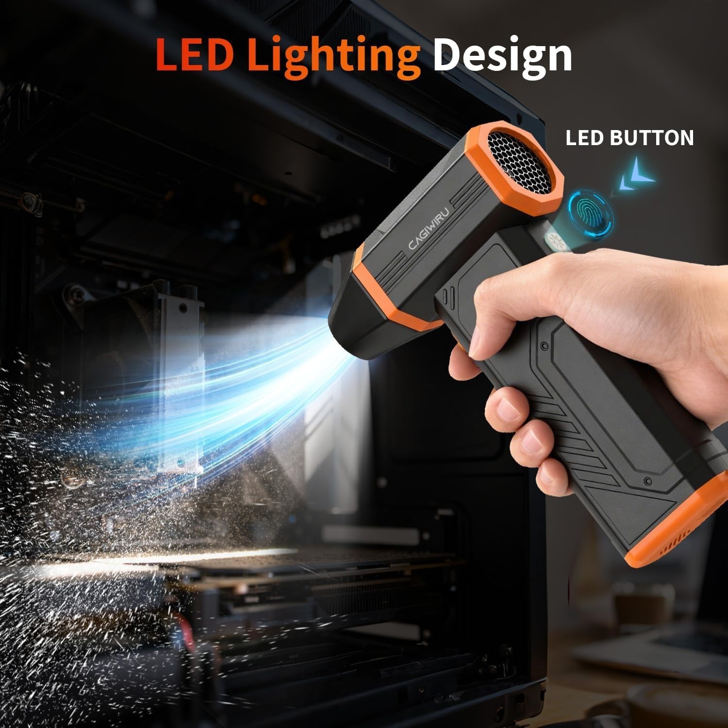 Super Power Electric Air Duster - Lightweight, Eco-Friendly & High-Performance