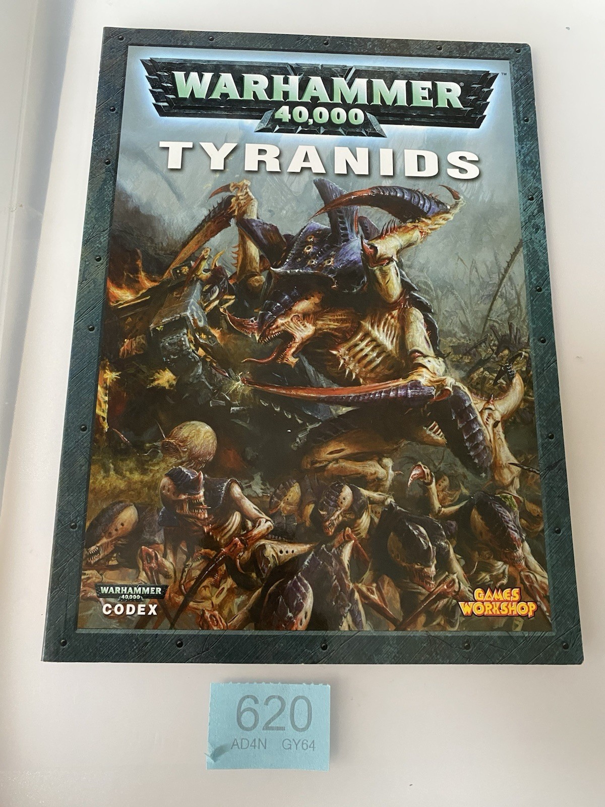 40k 4th Ed Tyranids Codex, OOP Softcover Book, Excellent Condition