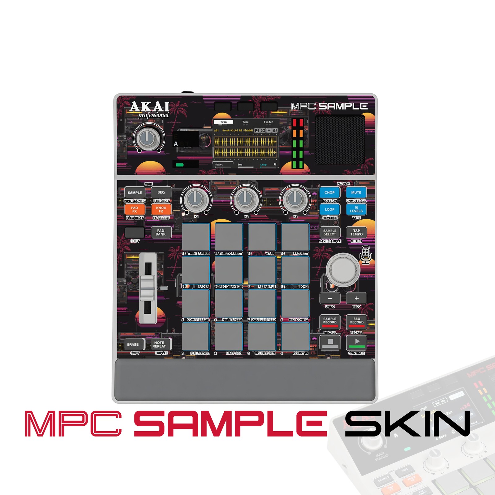 Akai MPC Sample Skin / design22_AB2