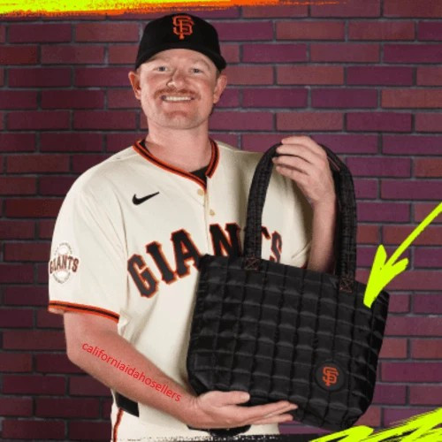 San Francisco SF Giants 2026 Mother's Day Quilted Tote Bag 05.10.26 NEW