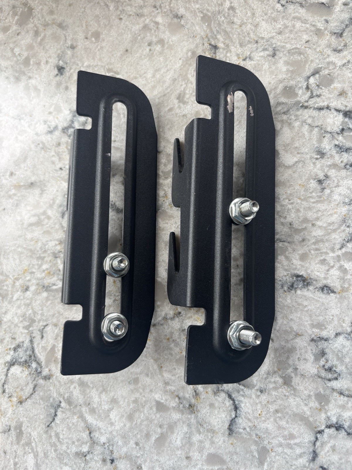 Headboard Adapter Brackets, Bed Frame Hooks, Brackets for Black