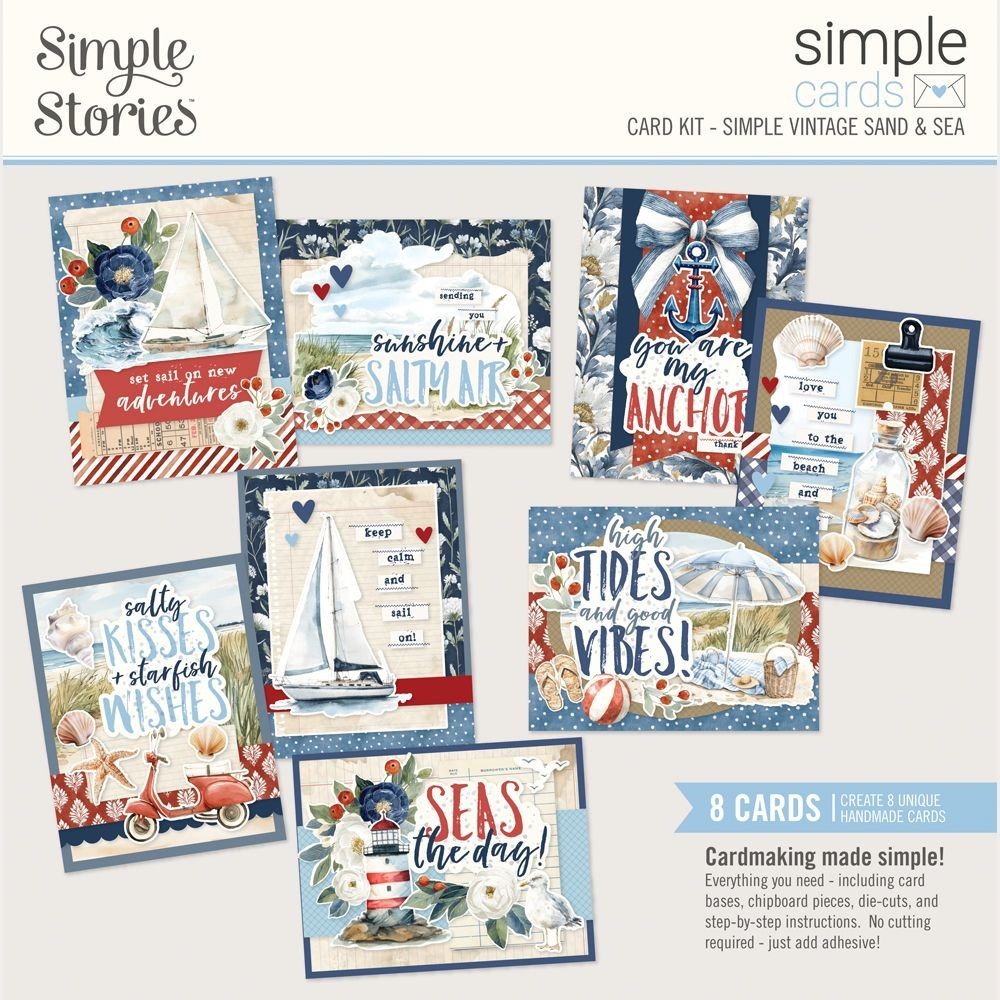 Card Kit Simple Vintage Land and Sea by Simple Stories