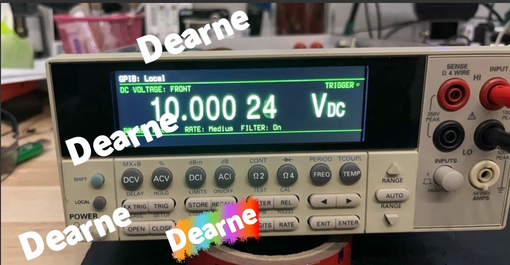 Customized for keithley 2000, 2010, 2015 THD, 2016 Multimeter display +PCB board