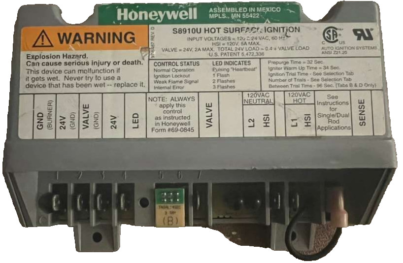 S8910U Hot Surface Ignition Module