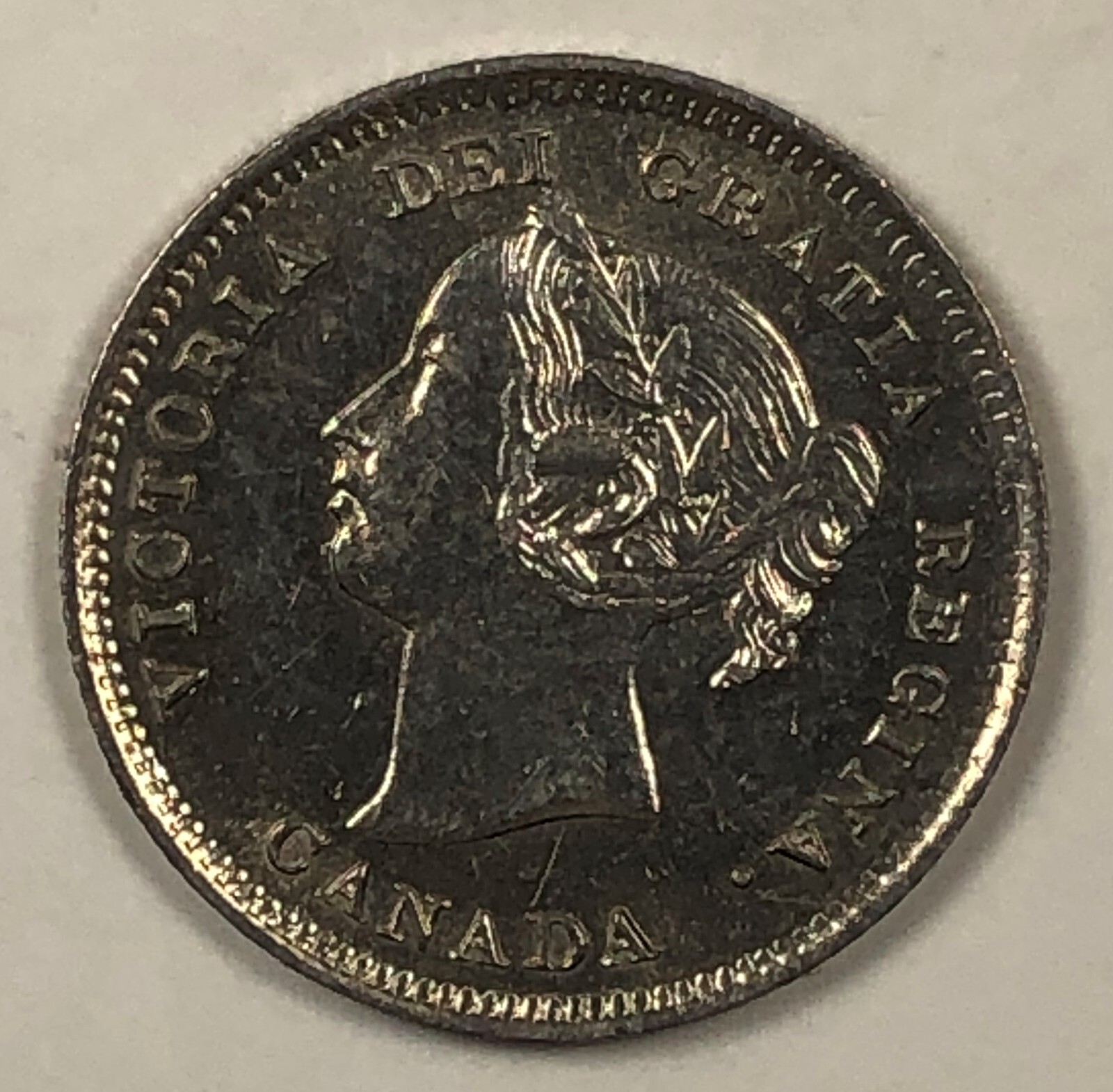 1888 Canada 5c KM2