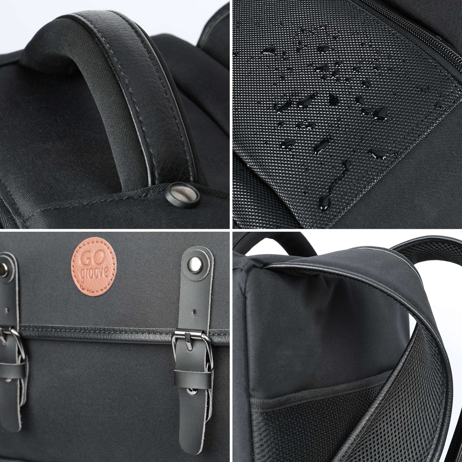 GOgroove Audio Mixer Backpack- Podcast Mixer Case Compatible with RODECaster Pro