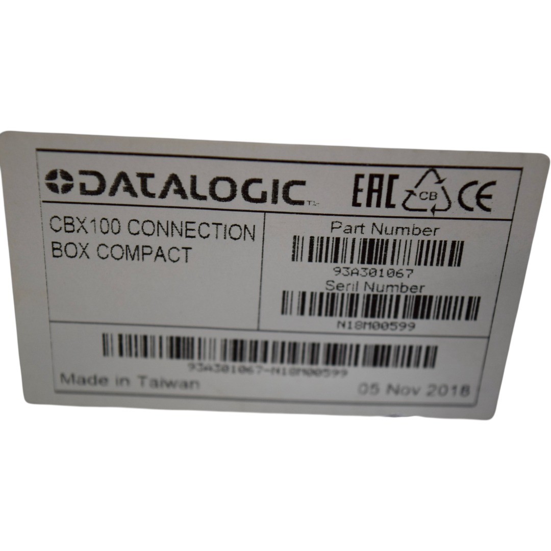 NEW Datalogic CBX100 93A301067 Compact Connection Box 10-30VDC