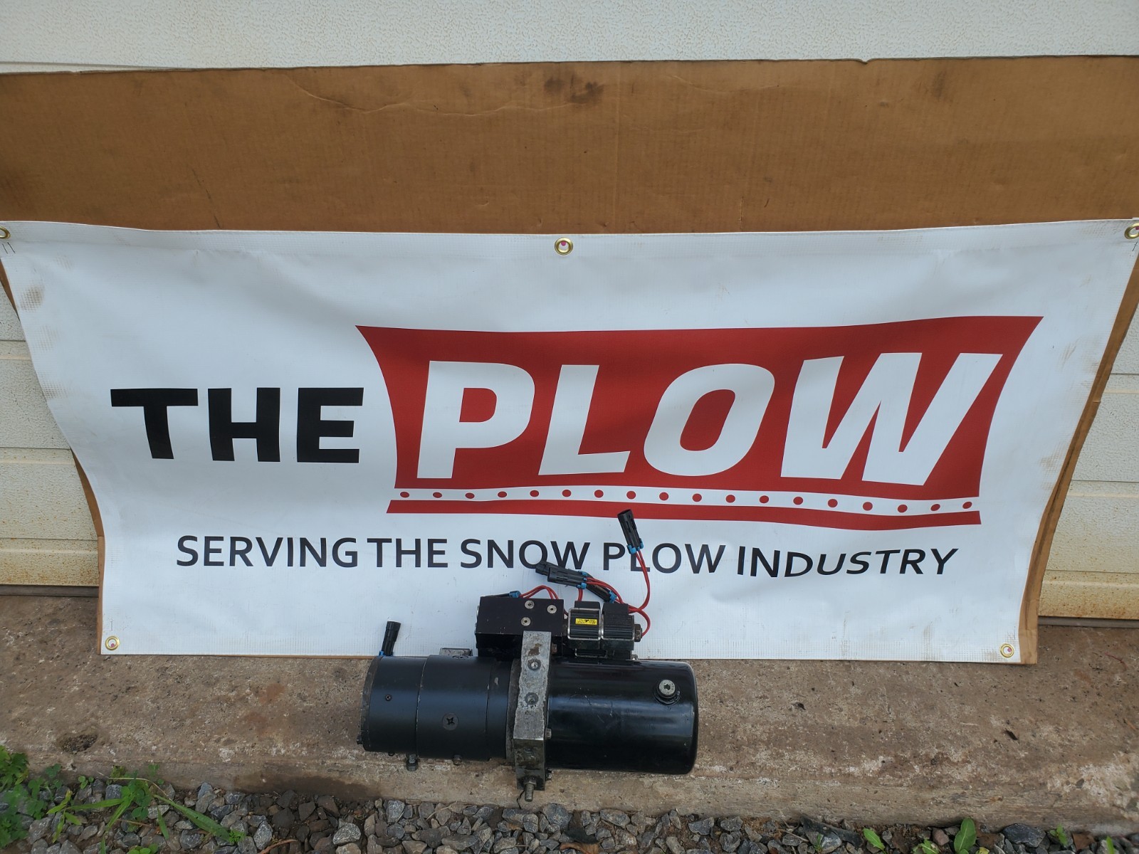 Tested Curtis Sno-Pro 3000 Home-Pro Straight Blade Hydraulic Pump Unit 1TBP59APC