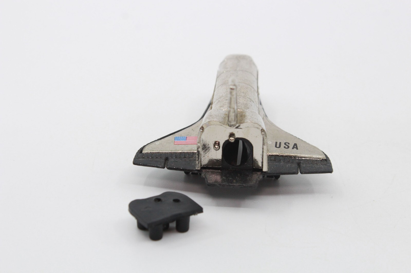 COLUMBIA SPACE SHUTTLE Plastic & Metal Die Cast Pencil Sharpener Figurine