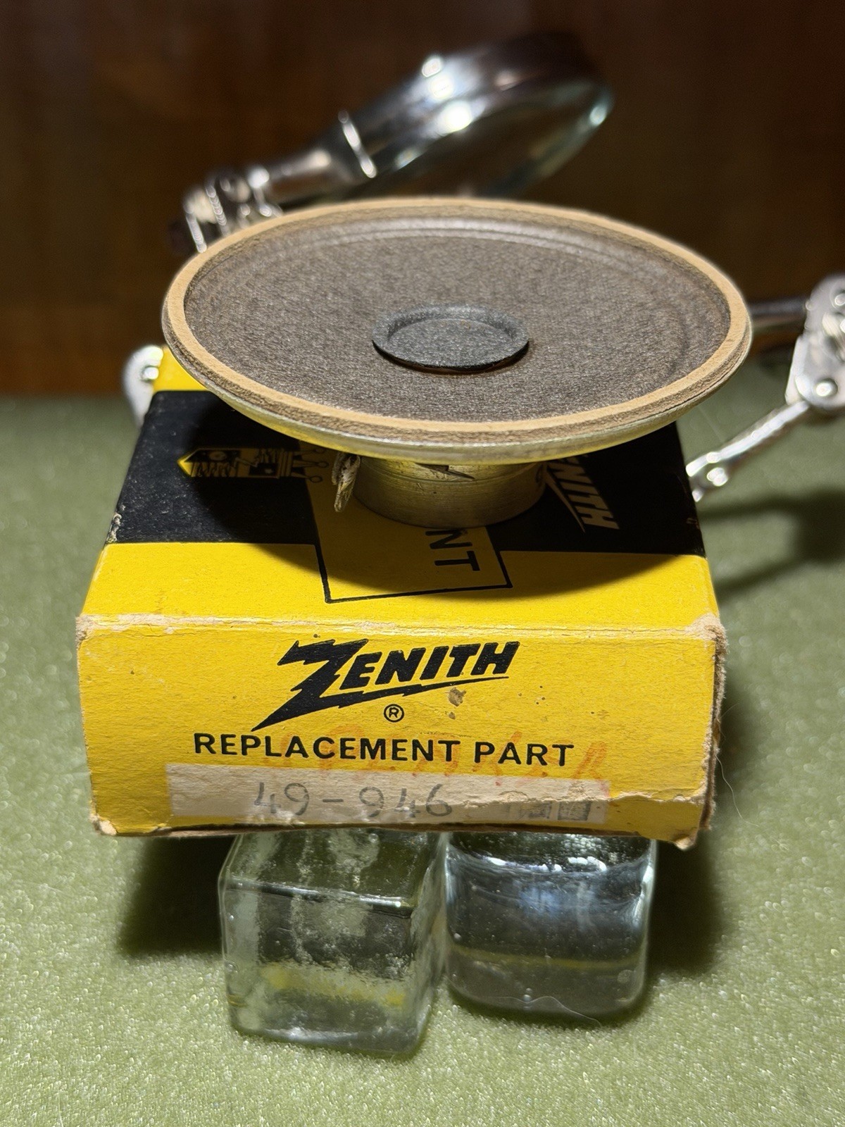 Zenith 49-946 Replacement Speaker w/ Original Box Vintage NOS