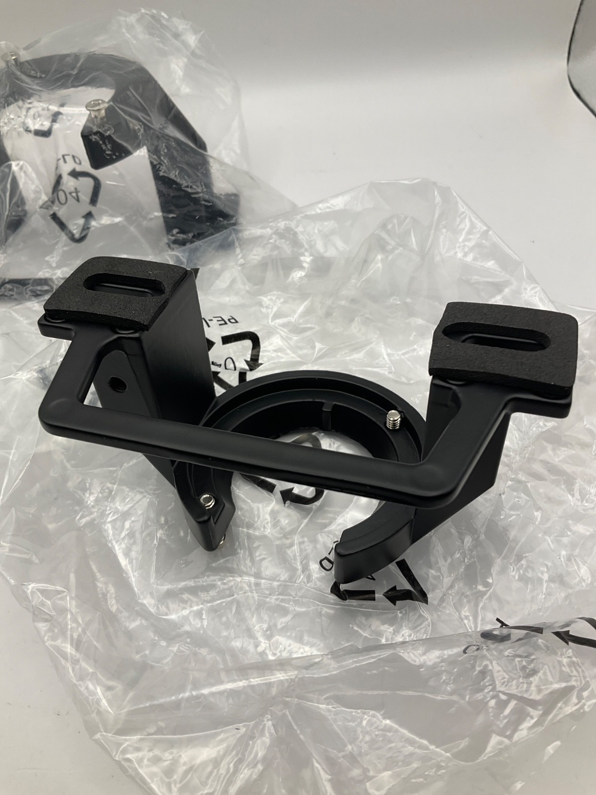 2pcs Ceiling Fan Bracket, Black Cathedral Canopy Bracket Ceiling Fan Bracket Mou