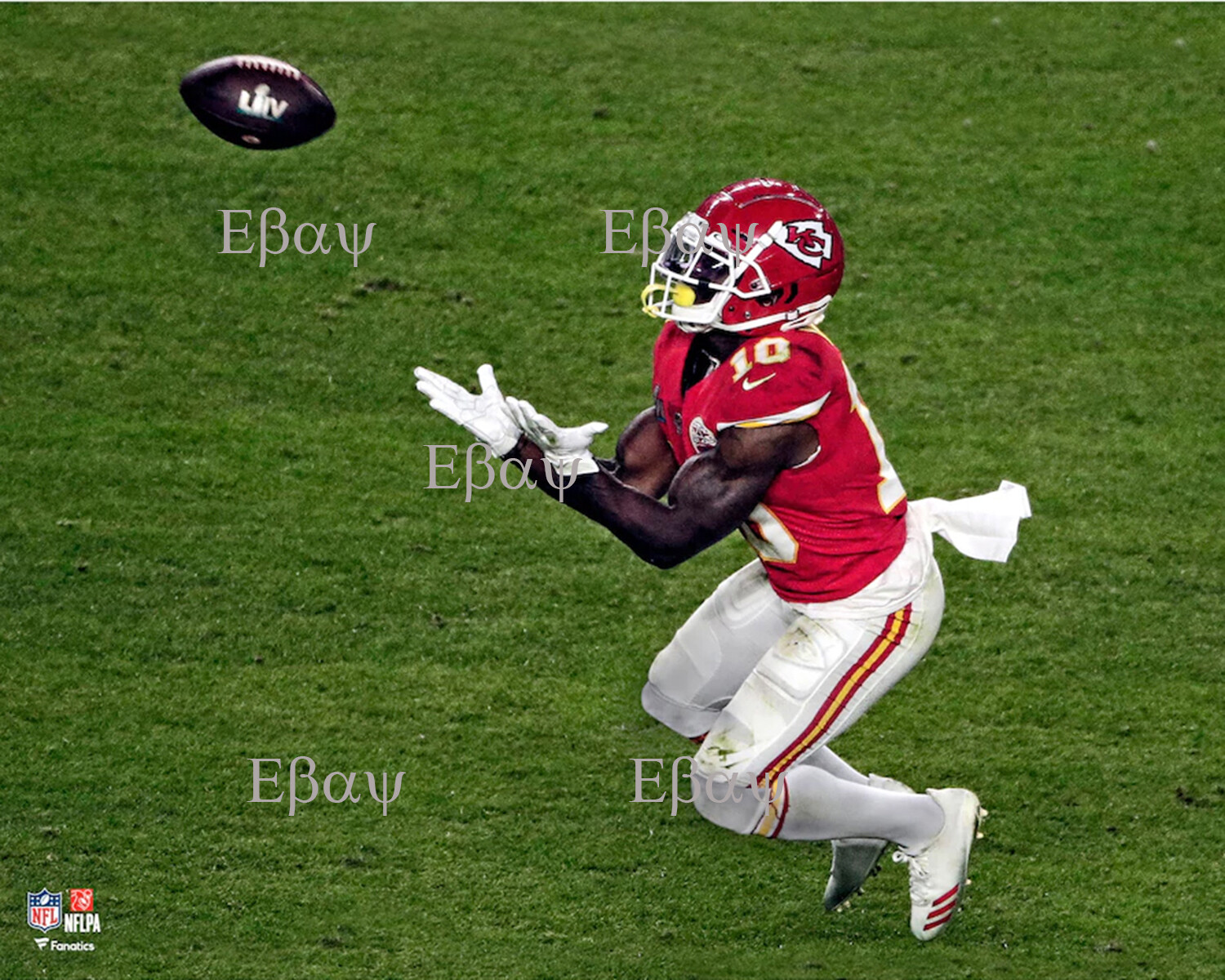 Tyreek Hill Kansas City Chiefs Super Bowl LIV 8X10 Photo Reprint