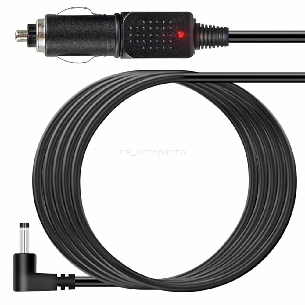 For Whistler Z-19r Z-11r Radar Detector Car Charger Power Cord DC 3.5 Jack 6.5ft